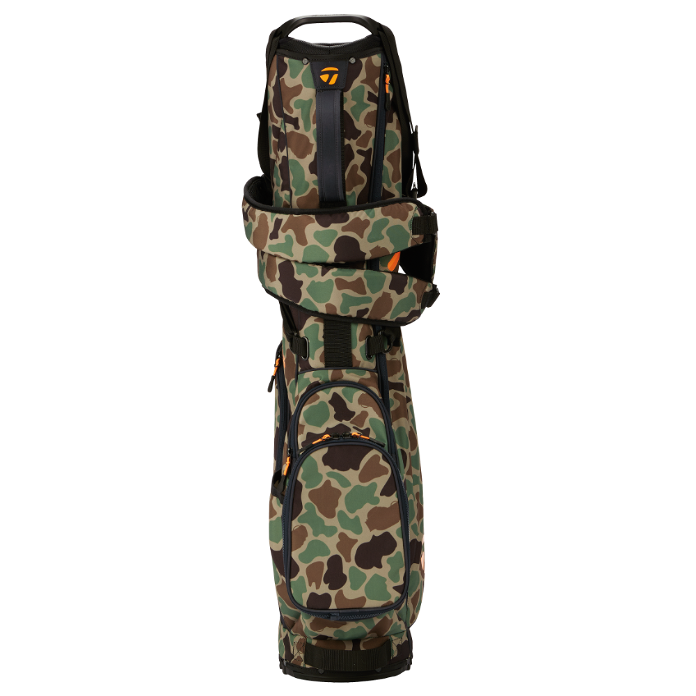 TaylorMade 2024 Flextech Carry Bag - Camo / Orange