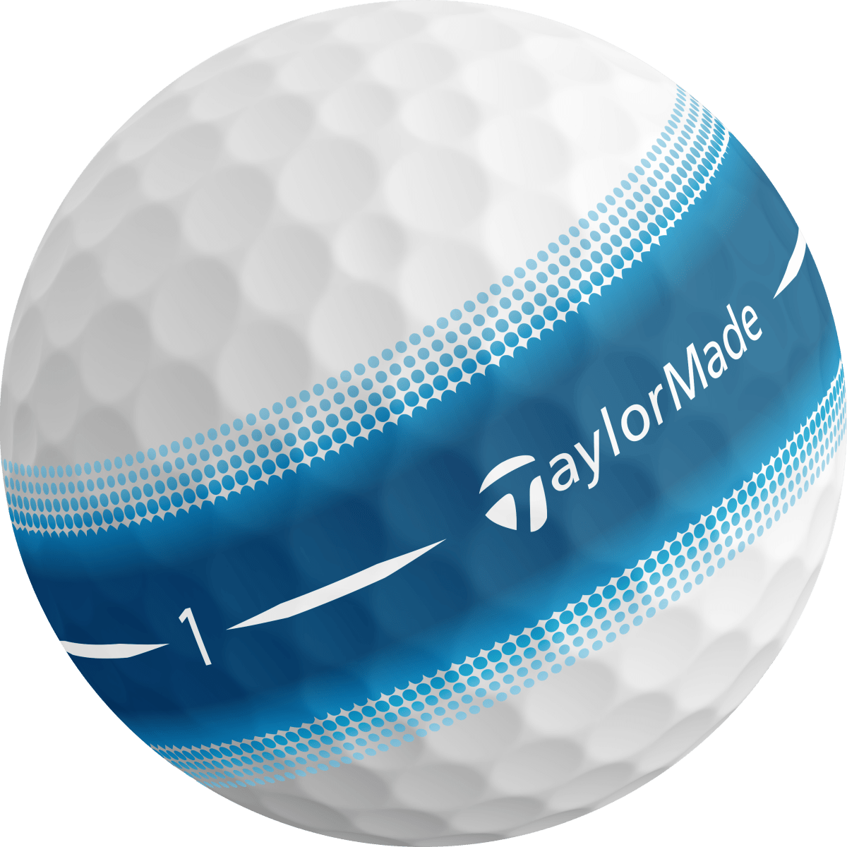 TaylorMade Tour Response Stripe Blue Golf Balls - TaylorMade
