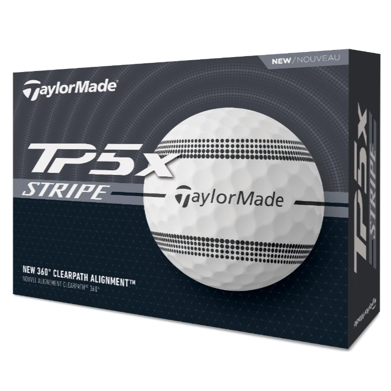 TaylorMade TP5x Stripe Golf Balls