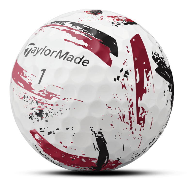 TaylorMade Speedsoft Ink Red Dozen Pack