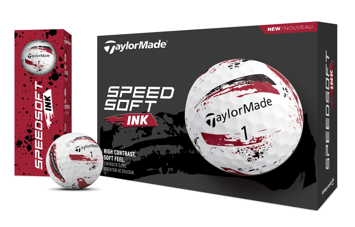 TaylorMade Speedsoft Ink Red Dozen Pack - TaylorMade