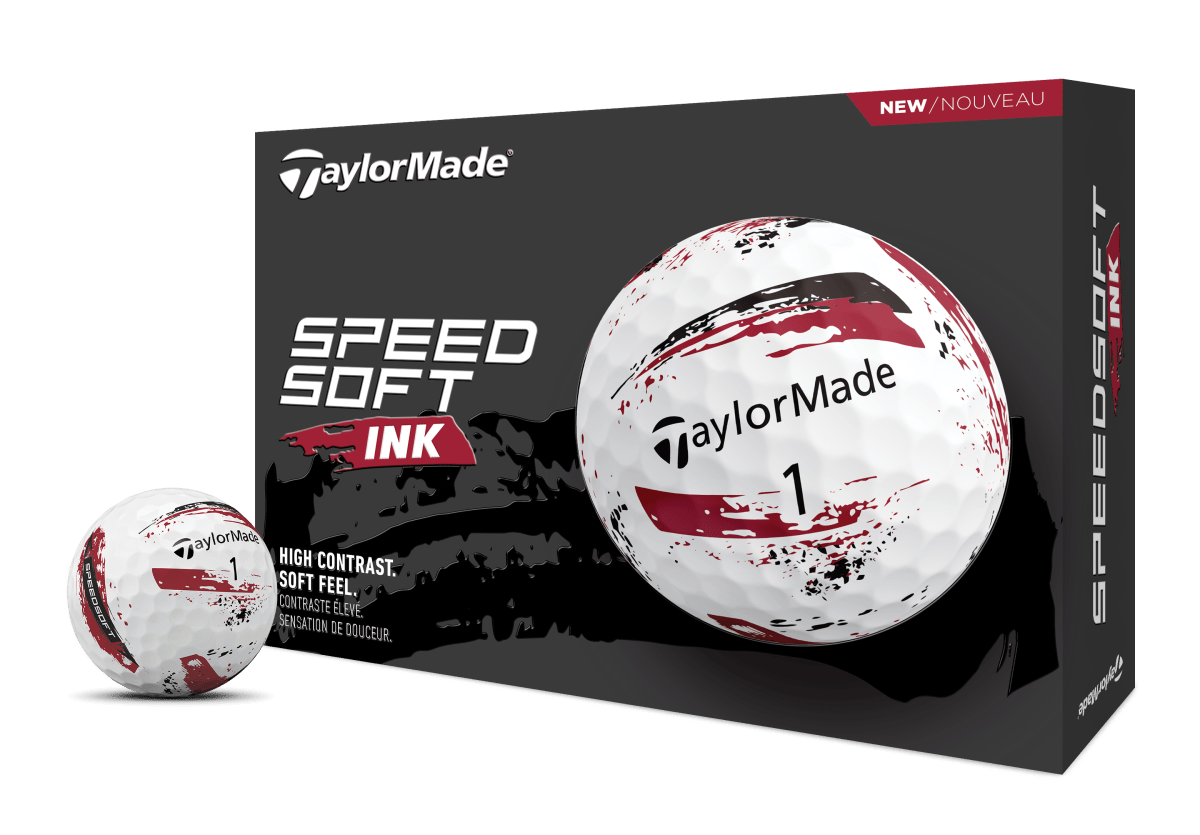 TaylorMade Speedsoft Ink Red Dozen Pack - TaylorMade