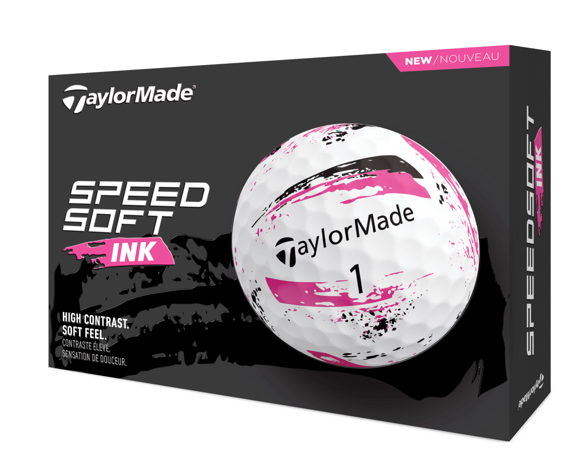 TaylorMade Speedsoft Ink Pink Dozen Pack - TaylorMade