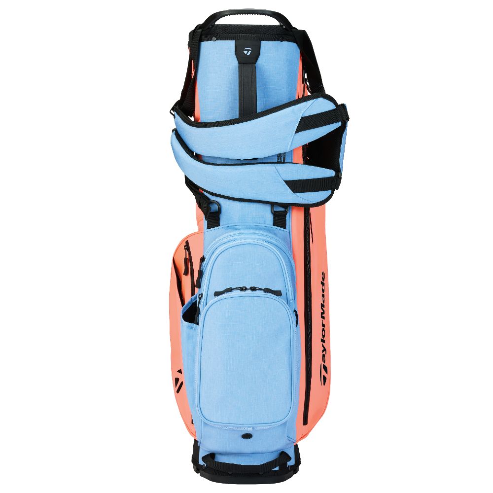 Taylormade Flextech Crossover Stand Bag - Light Blue/Coral