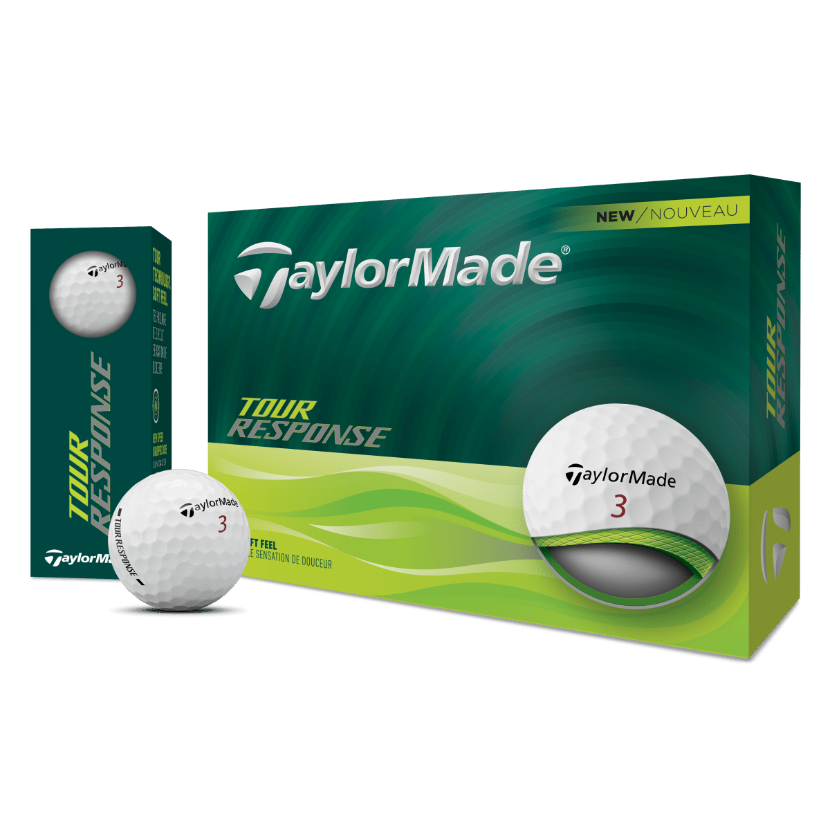Taylormade Tour Response Golf Ball - TaylorMade