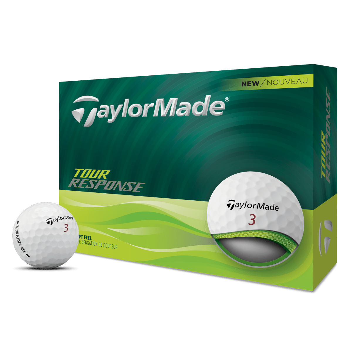 Taylormade Tour Response Golf Ball - TaylorMade