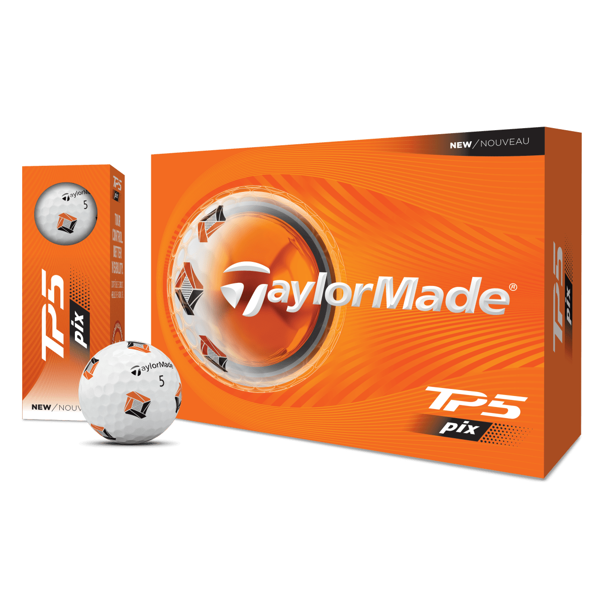 Taylormade 2026 TP5 PIX Golf Balls - TaylorMade
