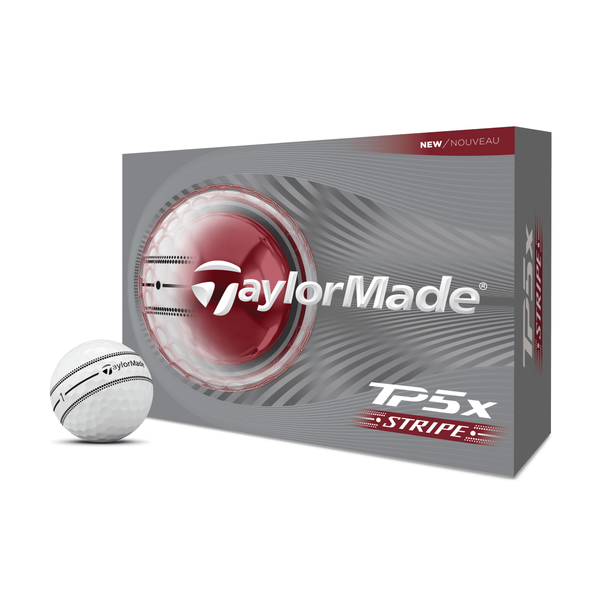 Taylormade 2026 TP5x Stripe Golf Balls - TaylorMade