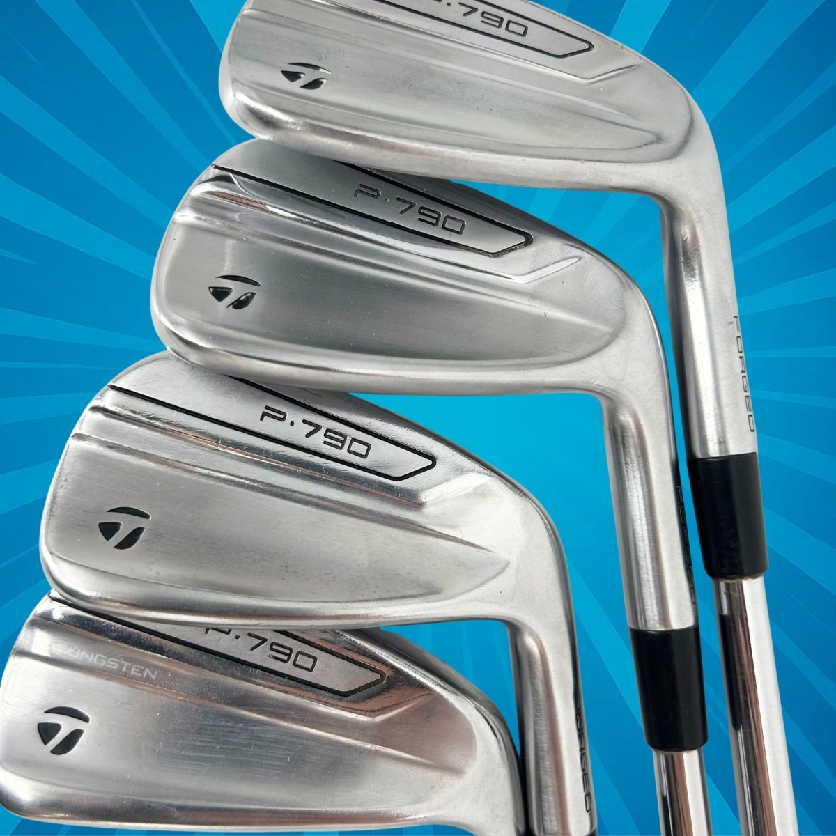 TaylorMade P790 2019 / 4 - PW / Dynamic Gold 105 R300 Steel Shafts / Regular - TaylorMade