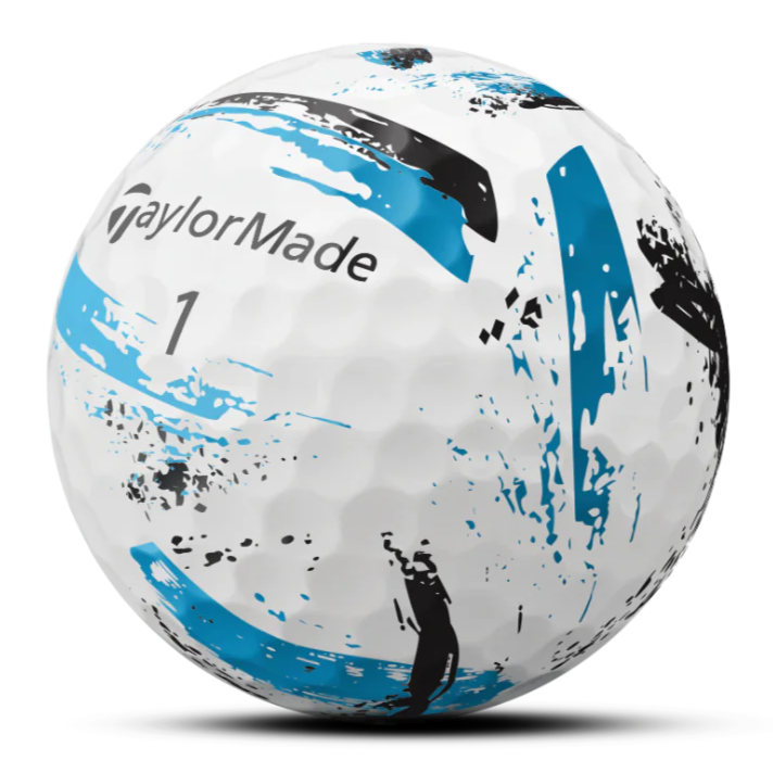 TaylorMade Speedsoft Ink Blue Golf Balls (3 Ball Sleeve)