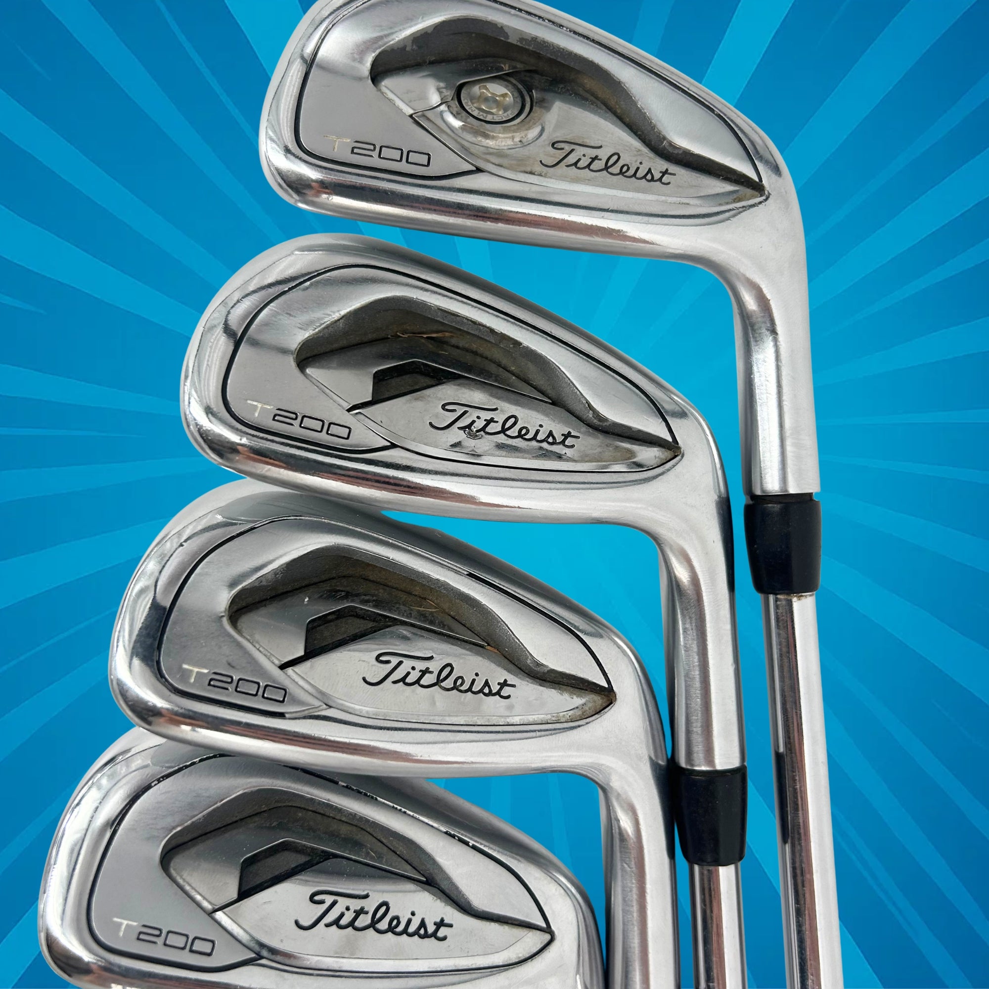 Titleist T200 2019 / 4-PW+GW / Project X 5.5 115g Steel Shafts / Regular