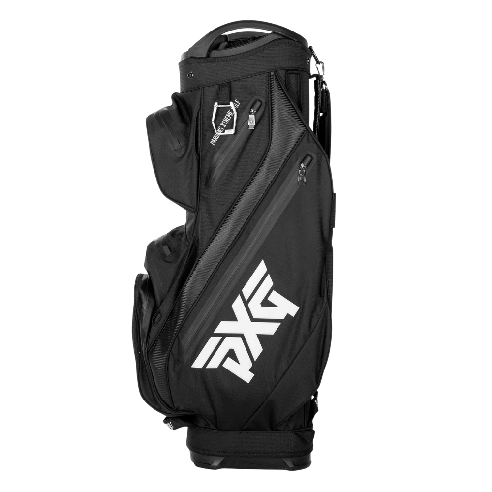 PXG Water Resistant Lightweight Cart Bag - Black