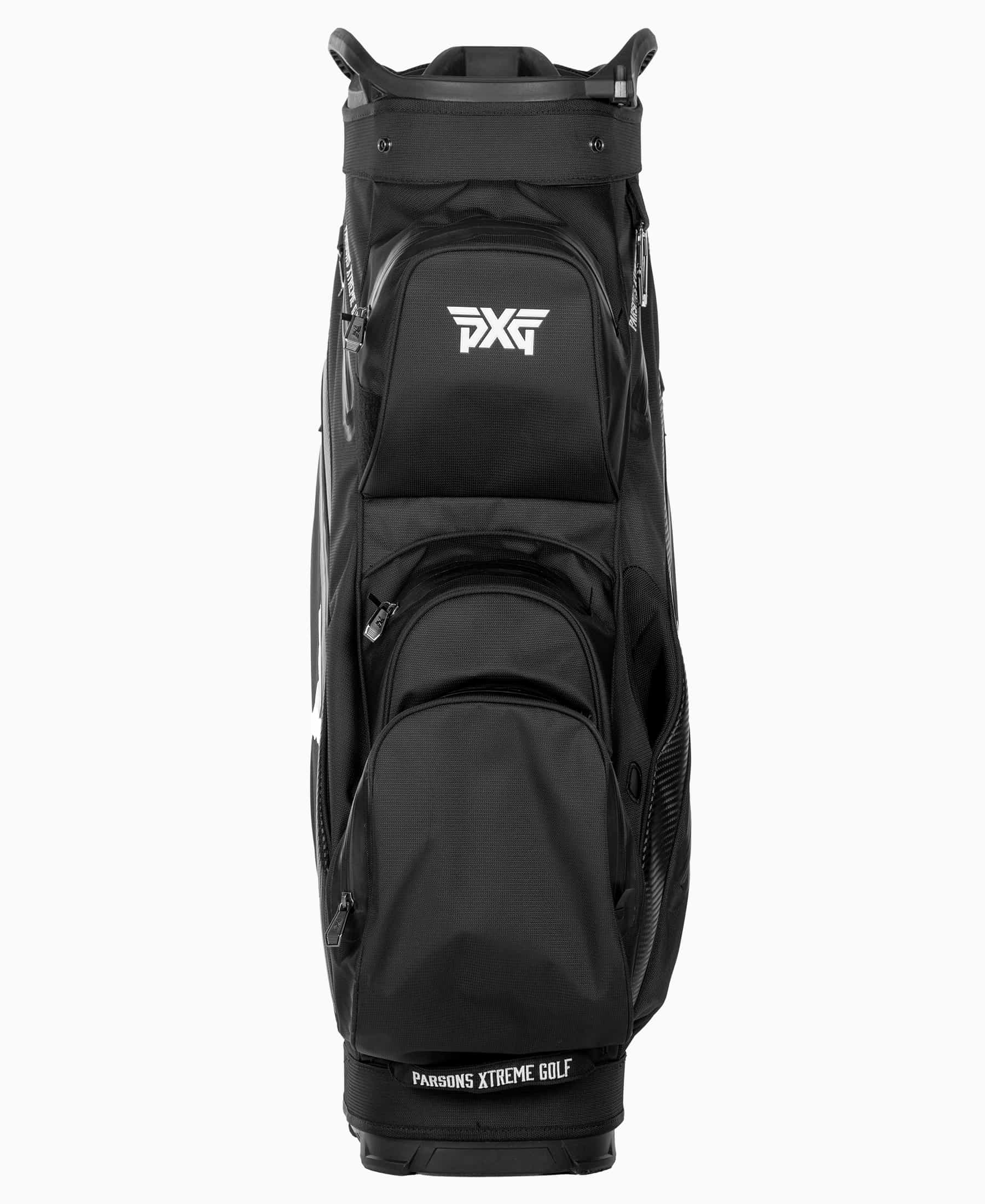 PXG Water Resistant Lightweight Cart Bag - Black