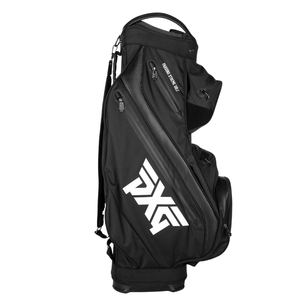 PXG Water Resistant Lightweight Cart Bag - Black