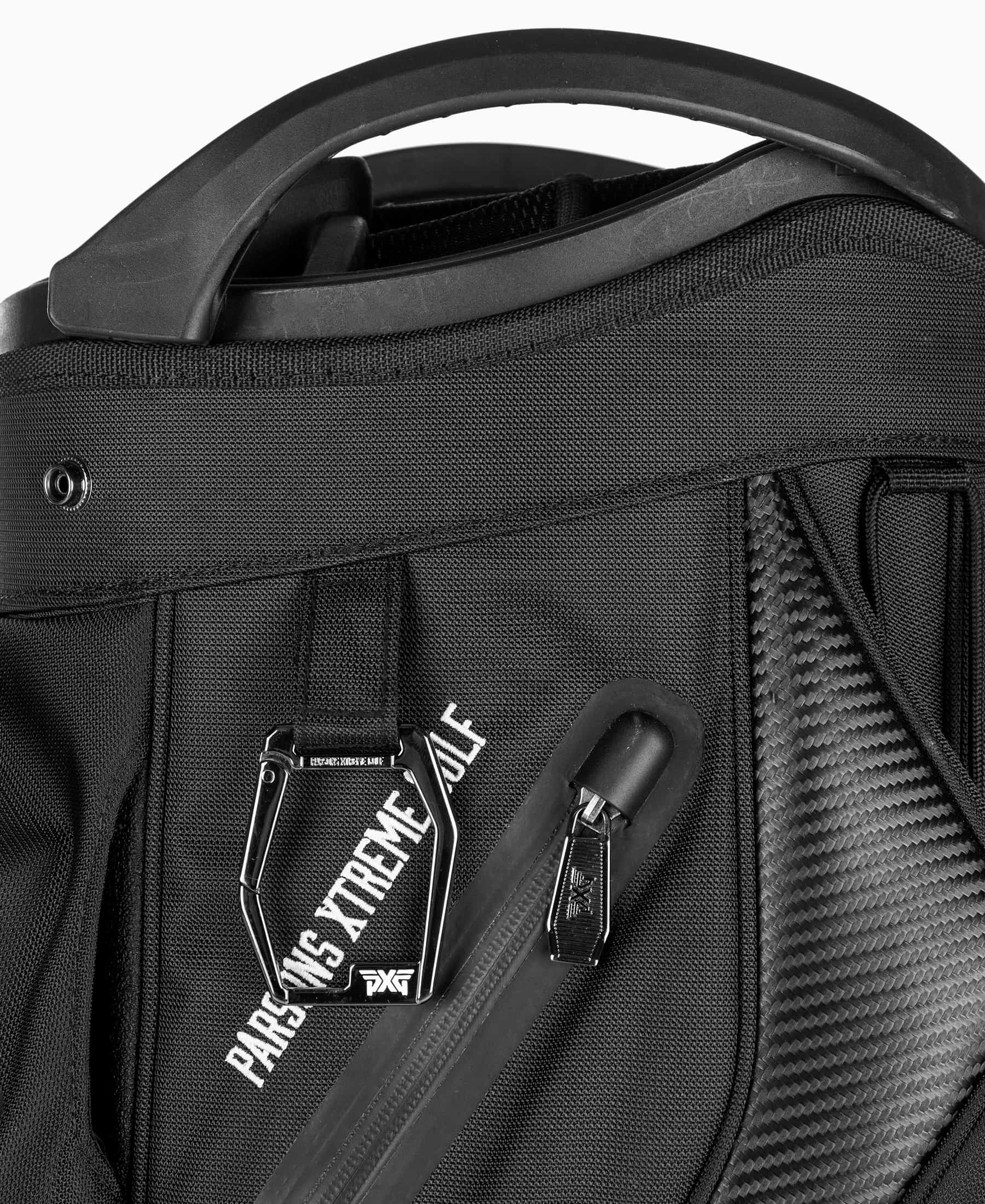 PXG Water Resistant Lightweight Cart Bag - Black