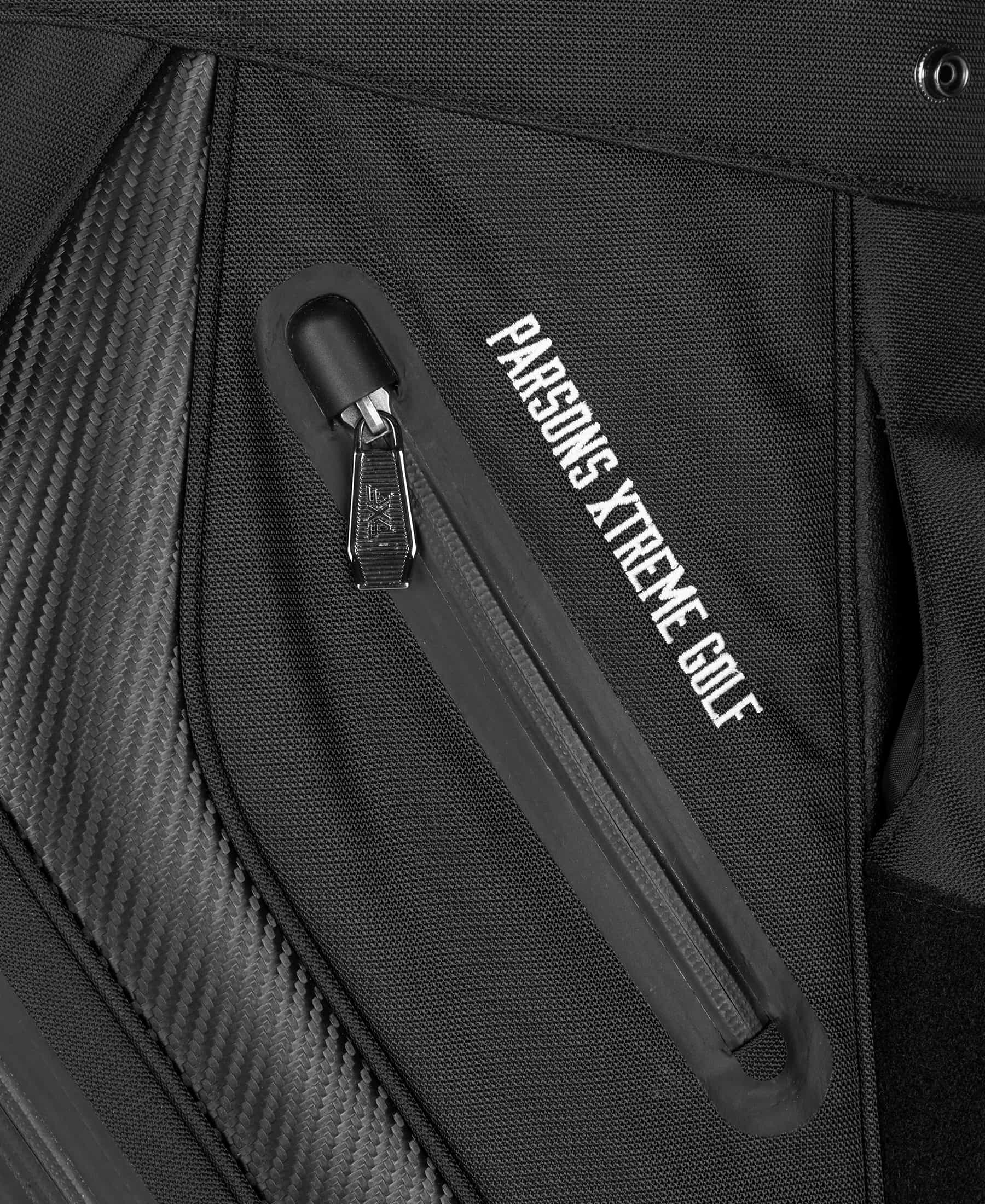 PXG Water Resistant Lightweight Cart Bag - Black