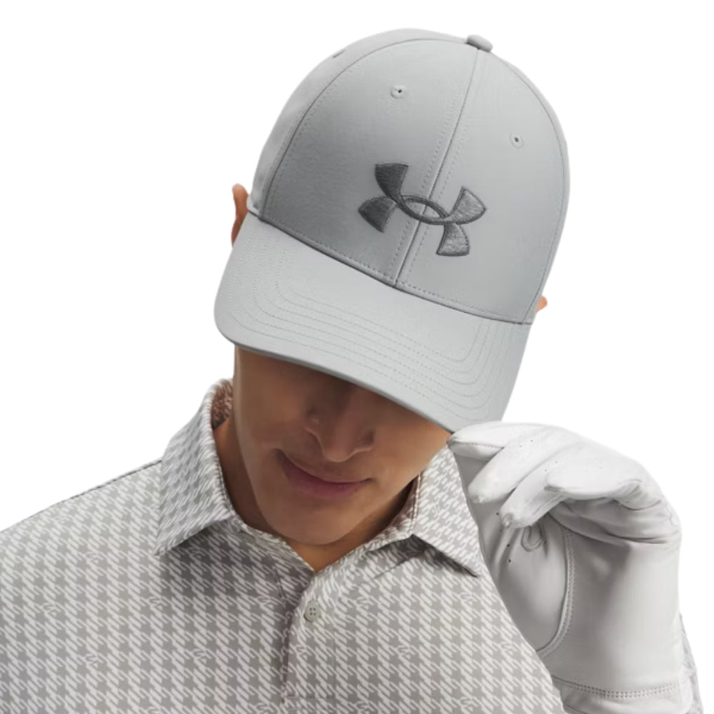 Under Armour Golf96 Men's Cap - Titanium / Clay Green
