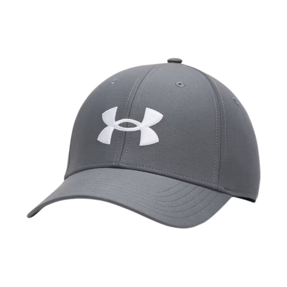Under Armour Golf96 Men's Cap - Pitch Grey / White
