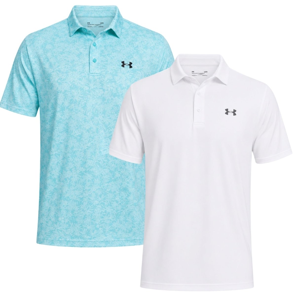 Under Armour Playoff 3.0 Printed Men's Polo (2 Polo Bundle) - Under Armour