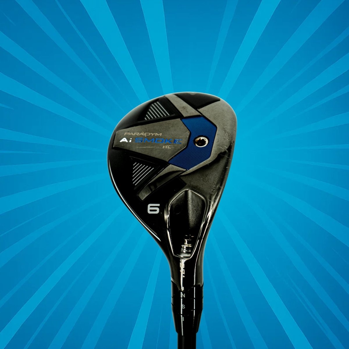 Callaway Paradym Ai Smoke 6 Hybrid / 27 Degree / Cypher Fifty 5.0 Shaft / Senior Flex Shaft - Callaway