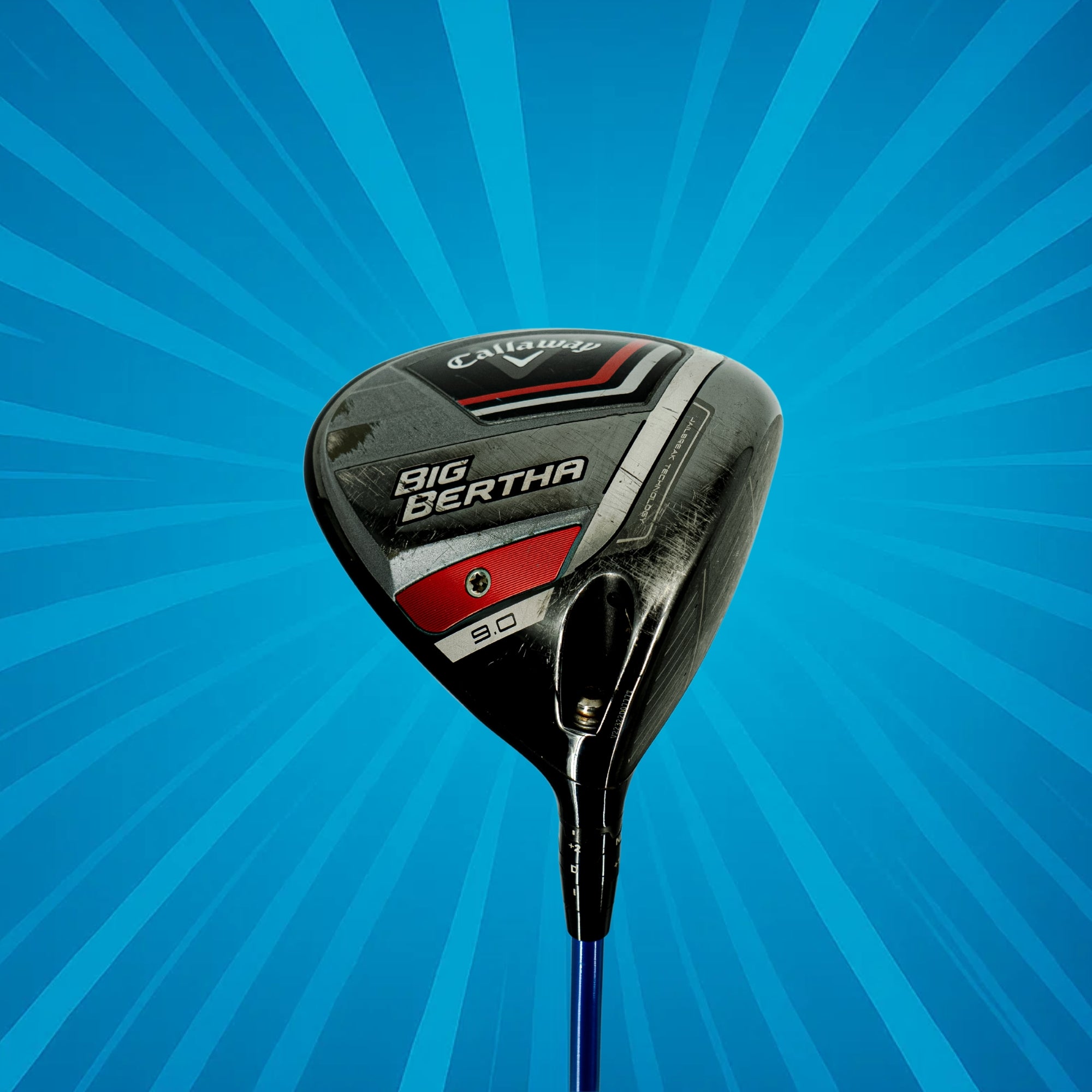 Callaway Big Bertha 2025 Driver / 9.0 Degree / ProLaunch Blue 65R / Regular Flex -1.75 Shaft