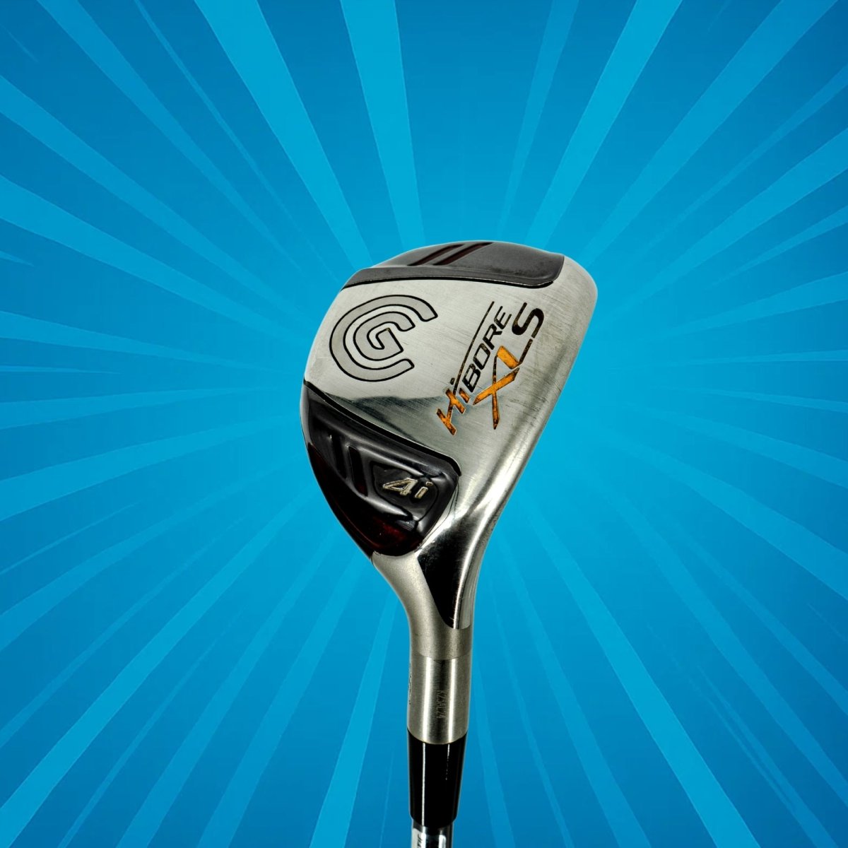 Cleveland HiBore XLS 4 Hybrid / 25 Degree / Fujikura Fit - On Gold HB Regular Flex Shaft - TaylorMade