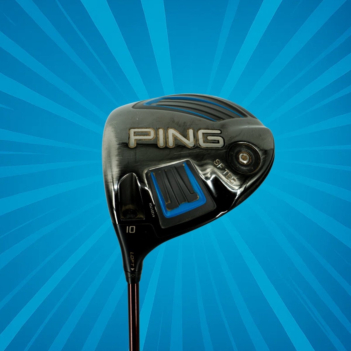 Ping G Series SF Tec Left Handed Driver / 10 Degree / Alta Distanza 40g Senior Flex Shaft - Ping