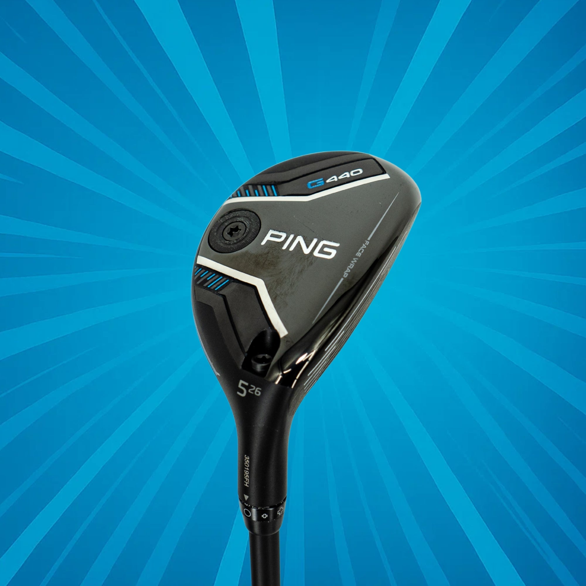 Ping G440 5 Hybrid / 26 Degree / Ping Alta CB 70R Shaft / Regular Flex