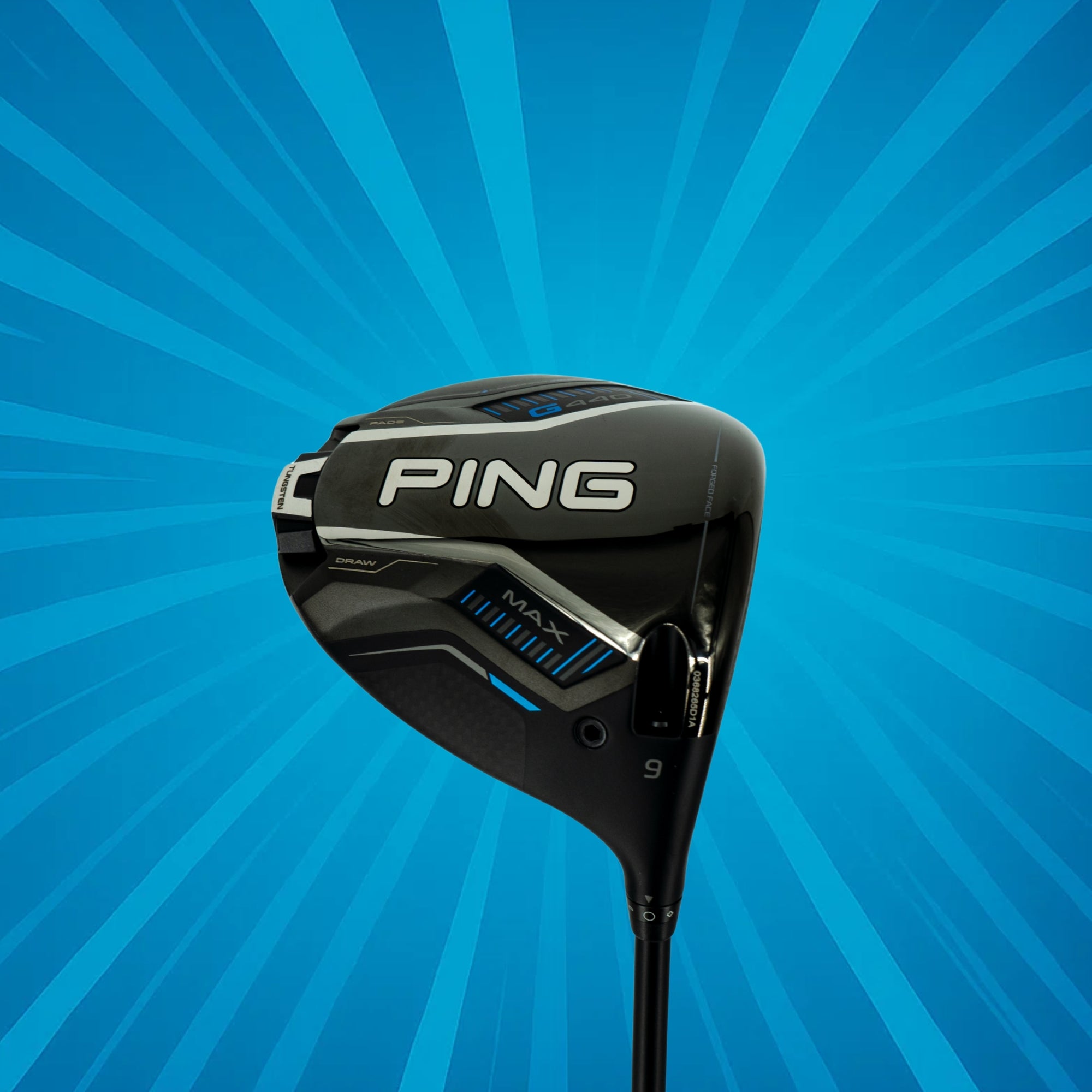 Ping G440 Max Driver / 9 Degree / ALTA CB 50 S / Stiff Flex Shaft