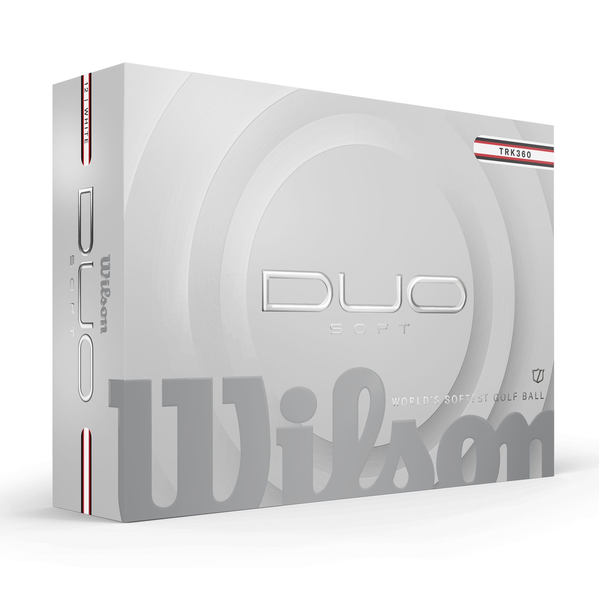 Wilson Duo Soft TRK360 White Golf Balls