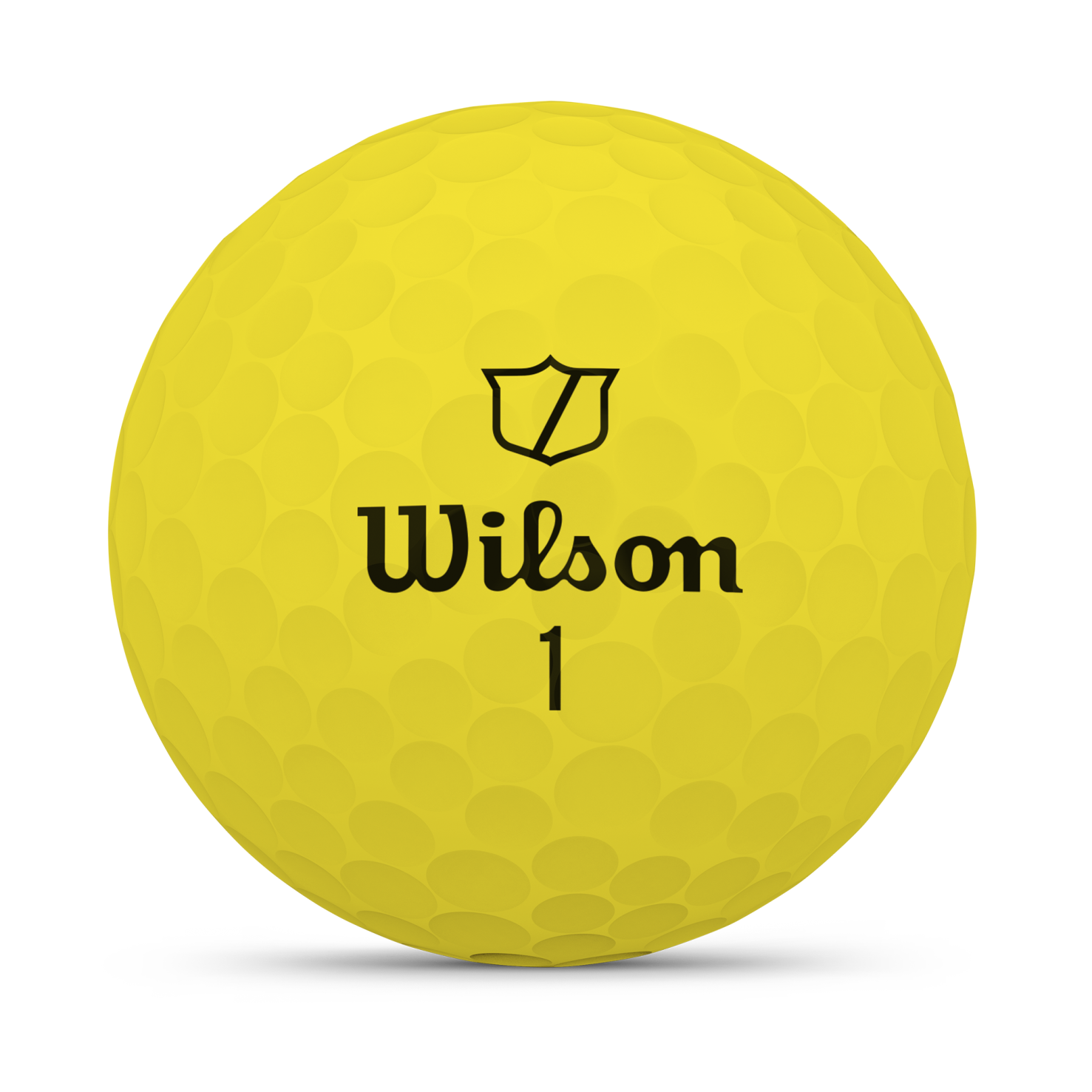 Wilson Duo Soft Yellow Golf Balls (3 Ball Sleeve)