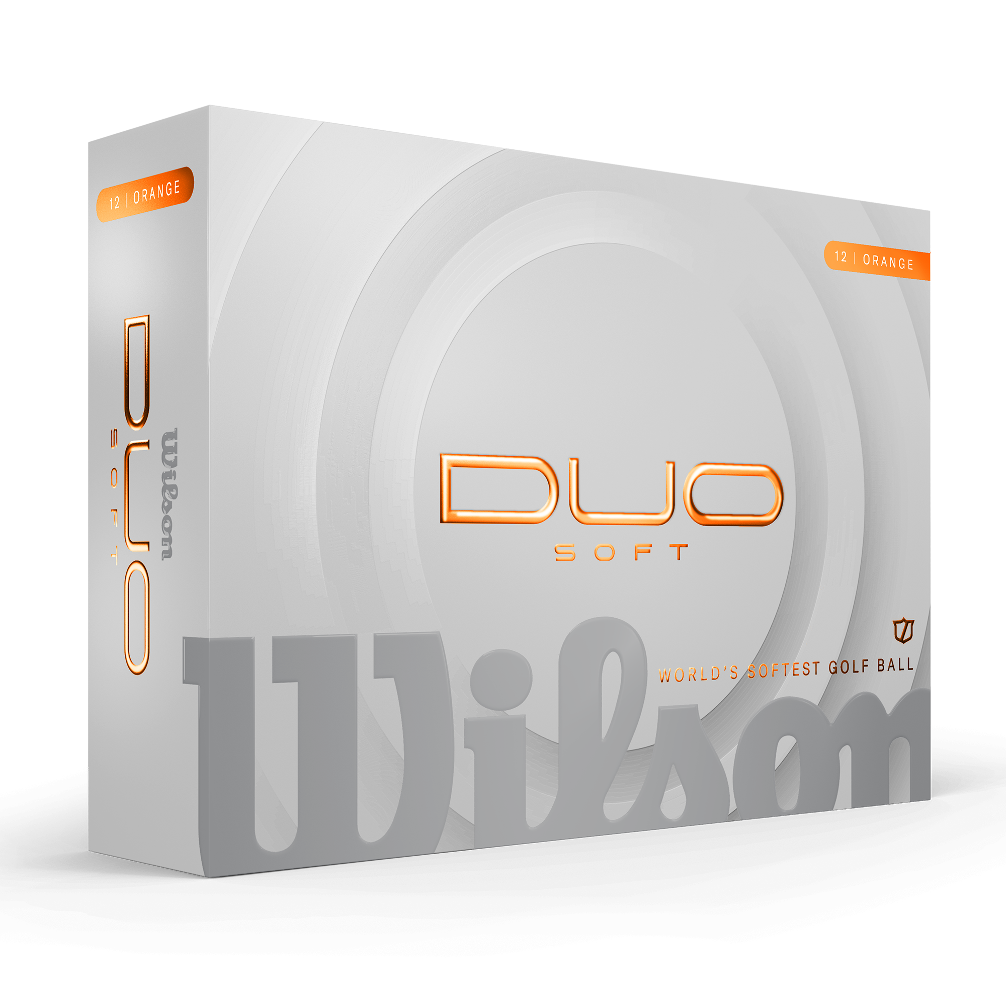 Wilson Duo Soft Orange Golf Balls