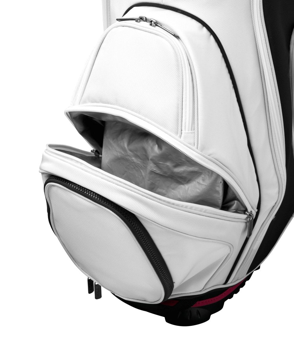 Wilson Alpine Cart Bag - White / Black - Wilson