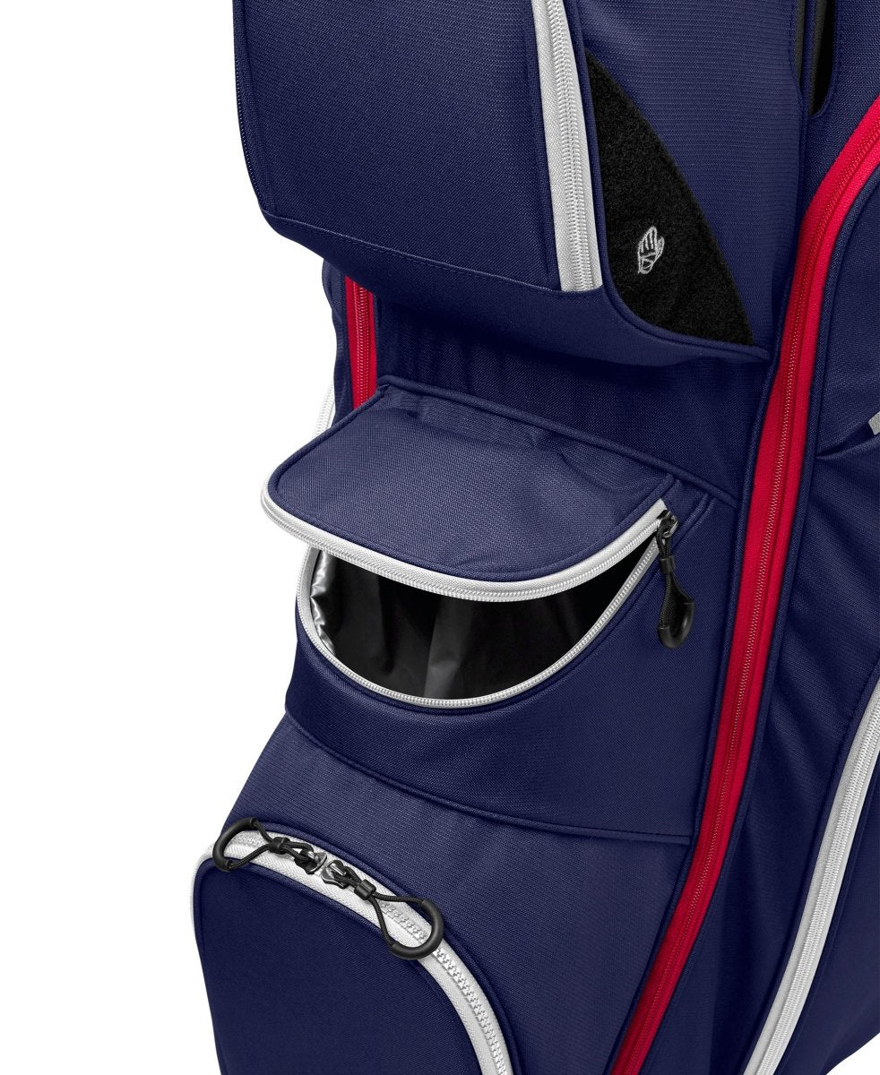Wilson iLock 4 Cart Bag - Navy / White / Red - Wilson
