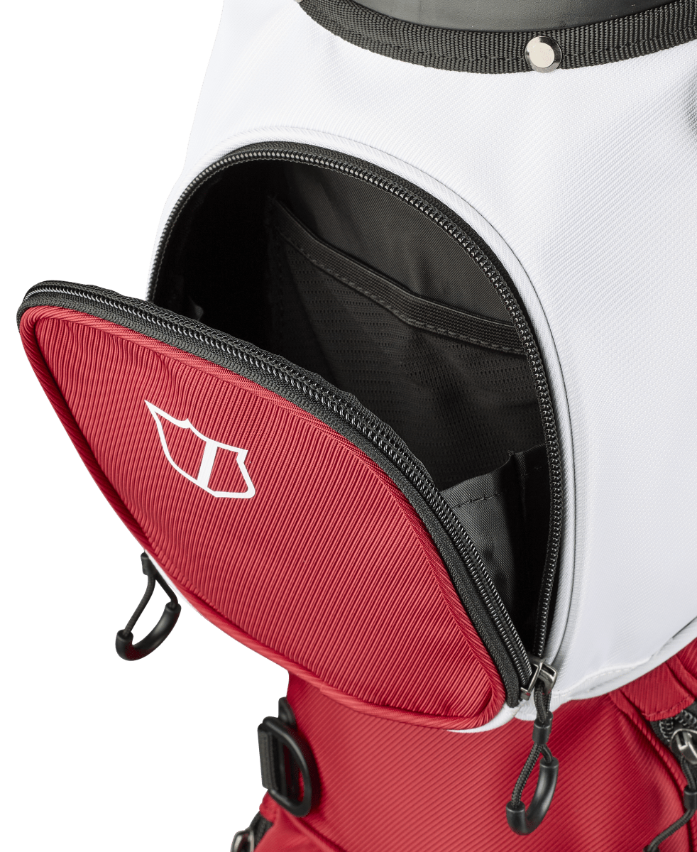 Wilson Talus 5 Golf Stand Bag - Staff Red - Wilson