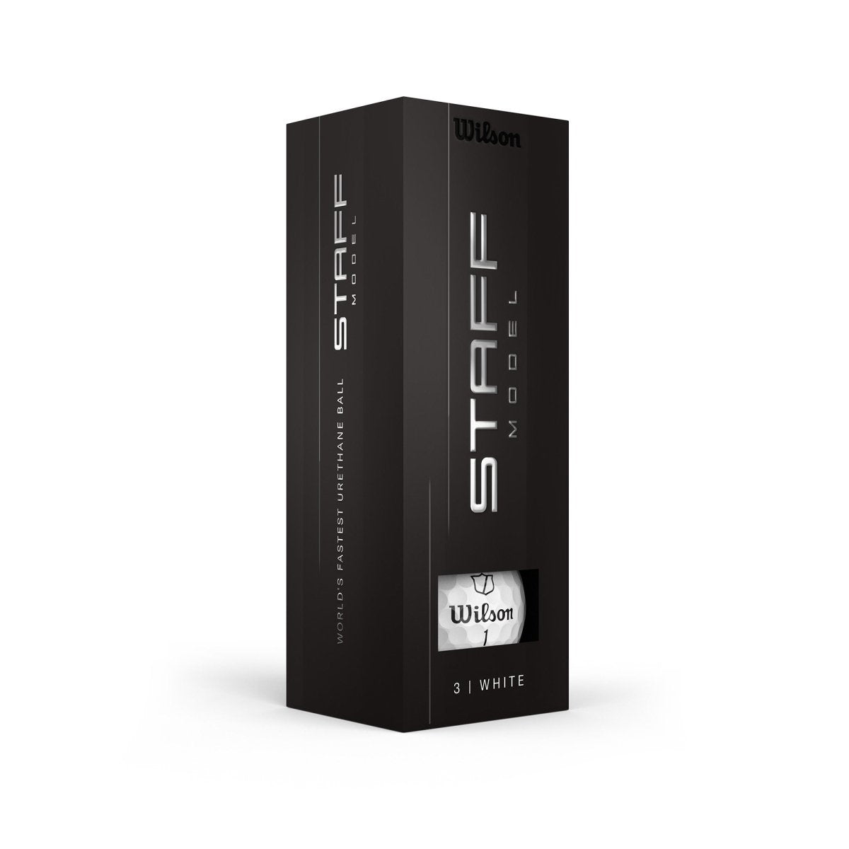 Wilson Staff Model White Golf Balls (3 Ball Sleeve) - Wilson