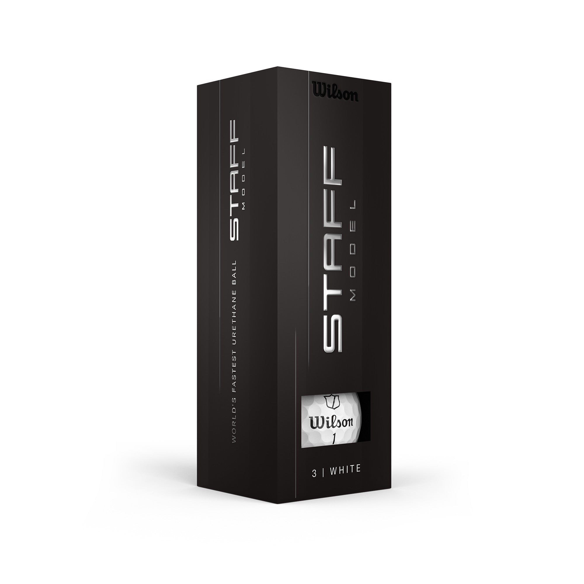 Wilson Staff Model White Golf Balls (3 Ball Sleeve)