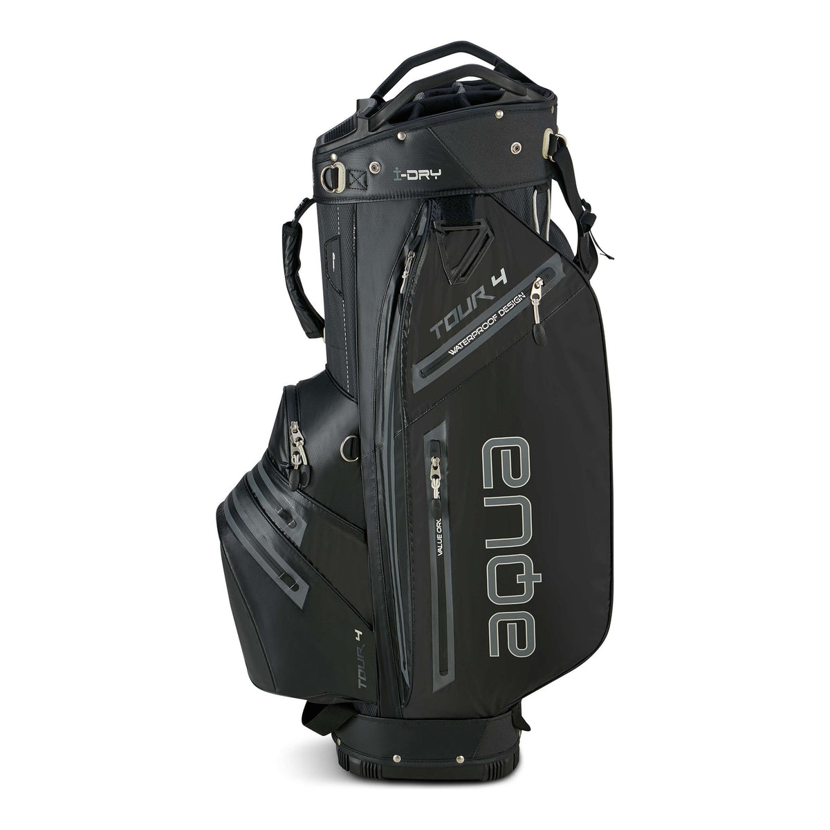 Big Max Aqua Tour 4 Golf Cart Bag - Black