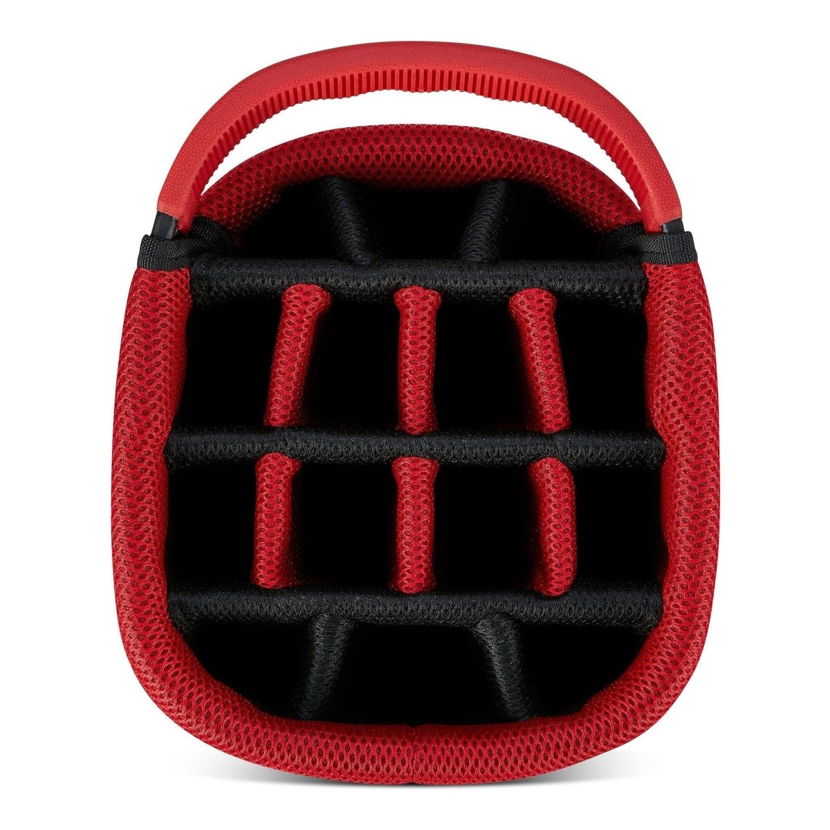 Big Max Aqua Hybrid 4 Golf Stand Bag - Black / Charcoal / Red - Big Max