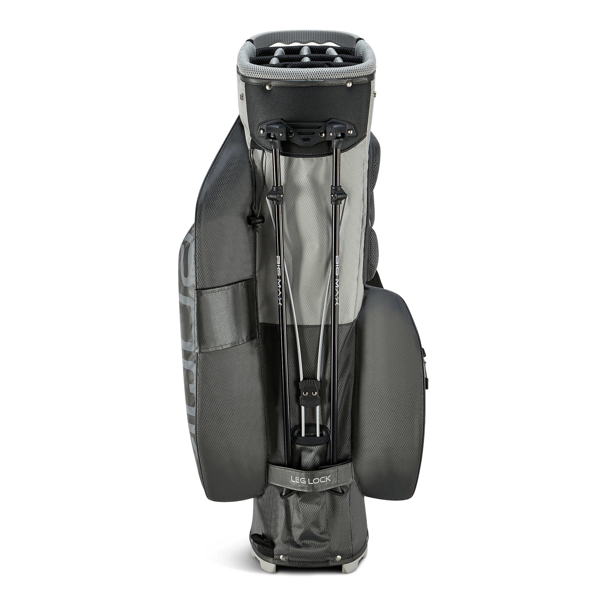 Big Max Aqua Hybrid 4 Golf Stand Bag - Grey / Silver