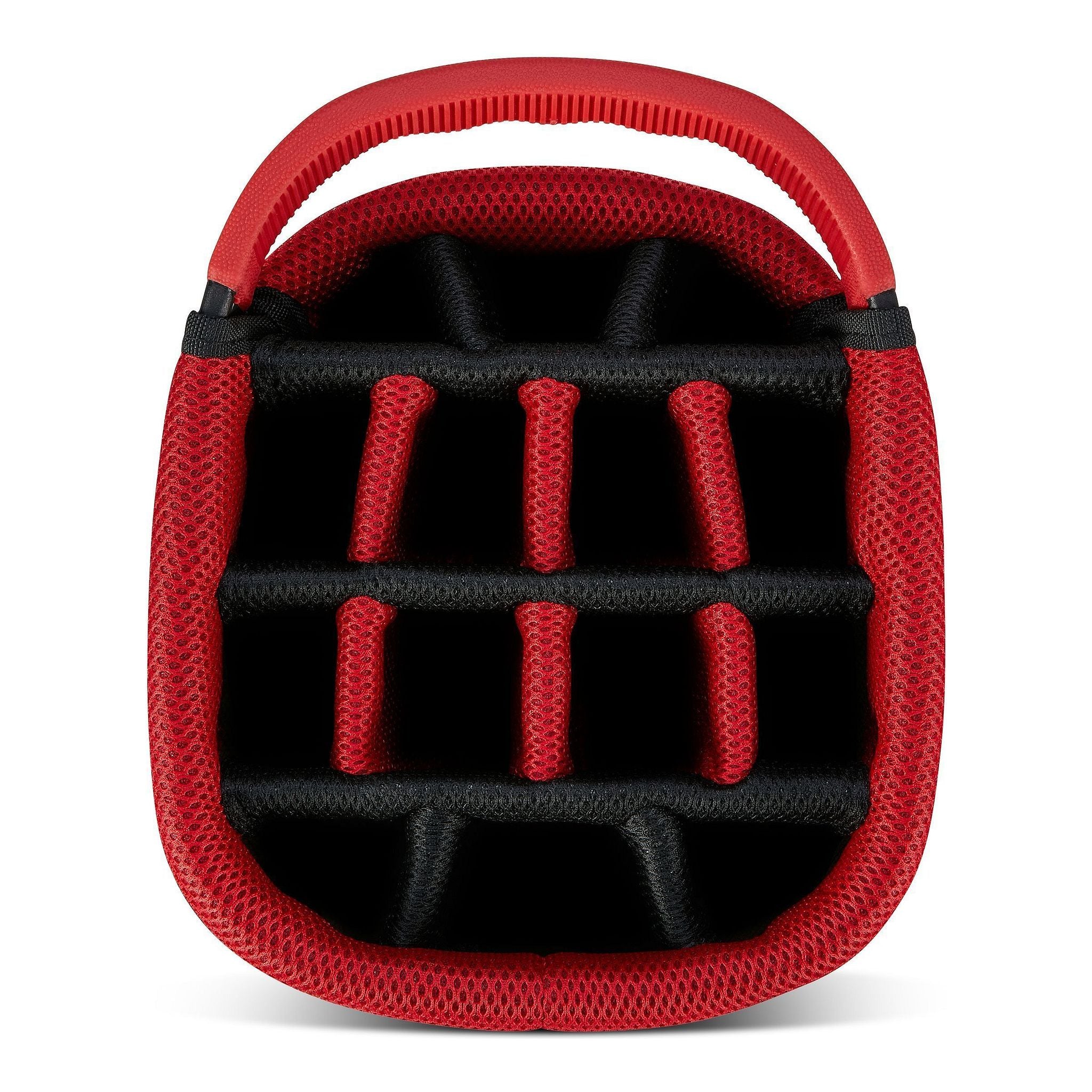 Big Max Aqua Hybrid 4 Golf Stand Bag - Navy / White / Red