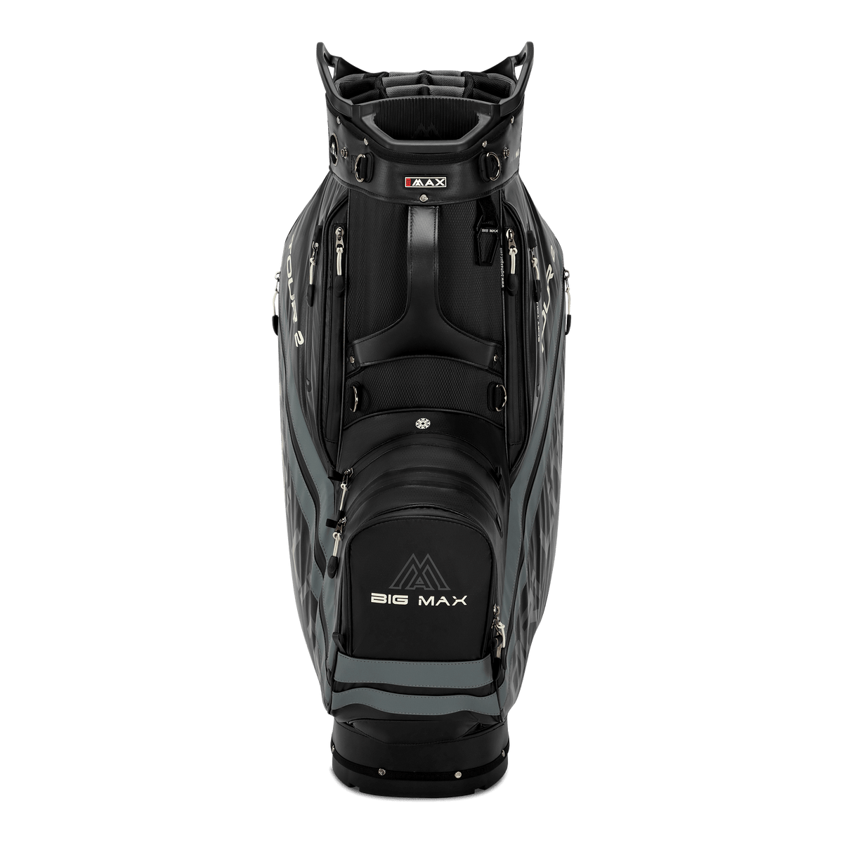 Big Max Dri Lite Tour 2 Golf Bag - Black / Charcoal