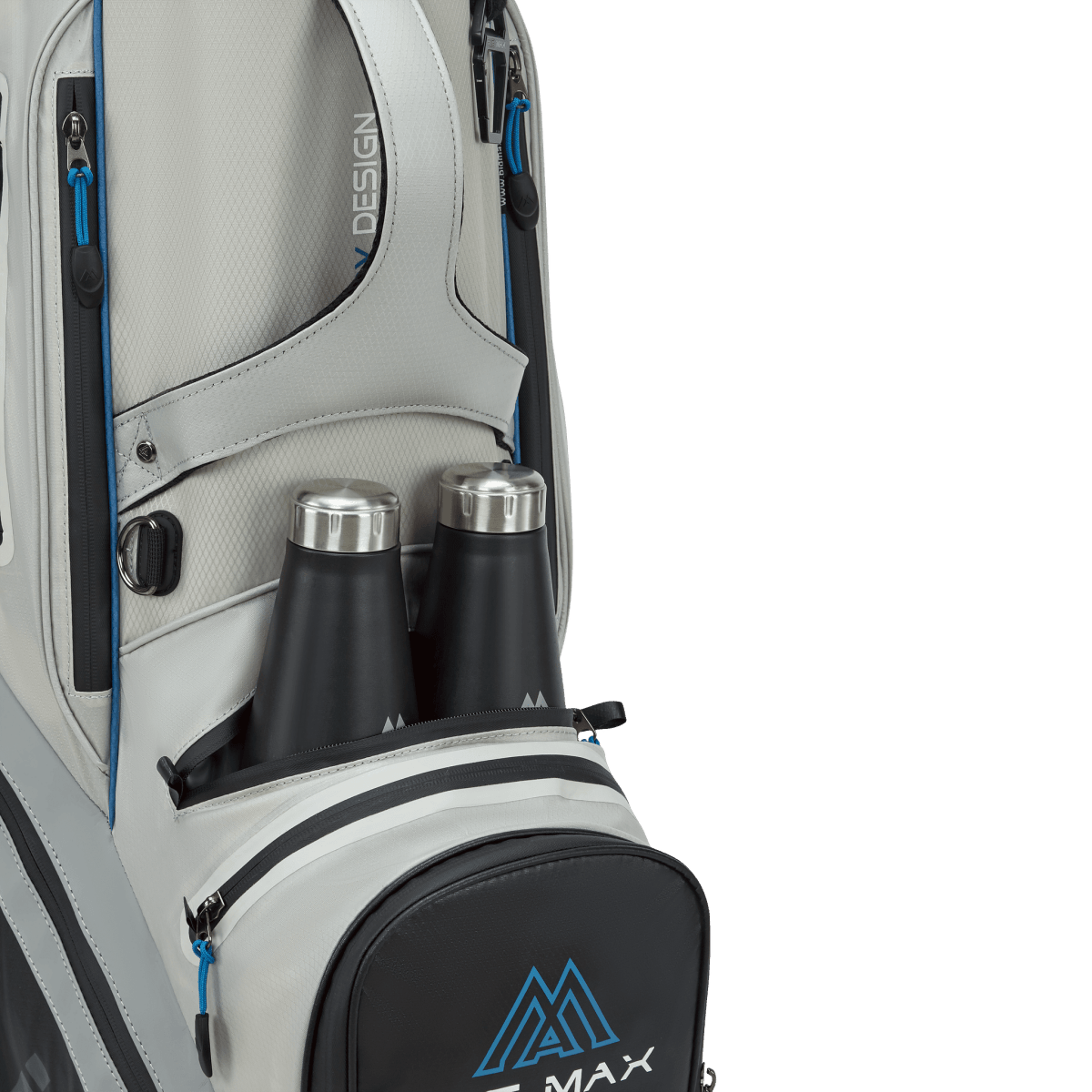 Big Max Dri Lite Tour 2 Golf Bag - Black / Off White / Blue - Big Max