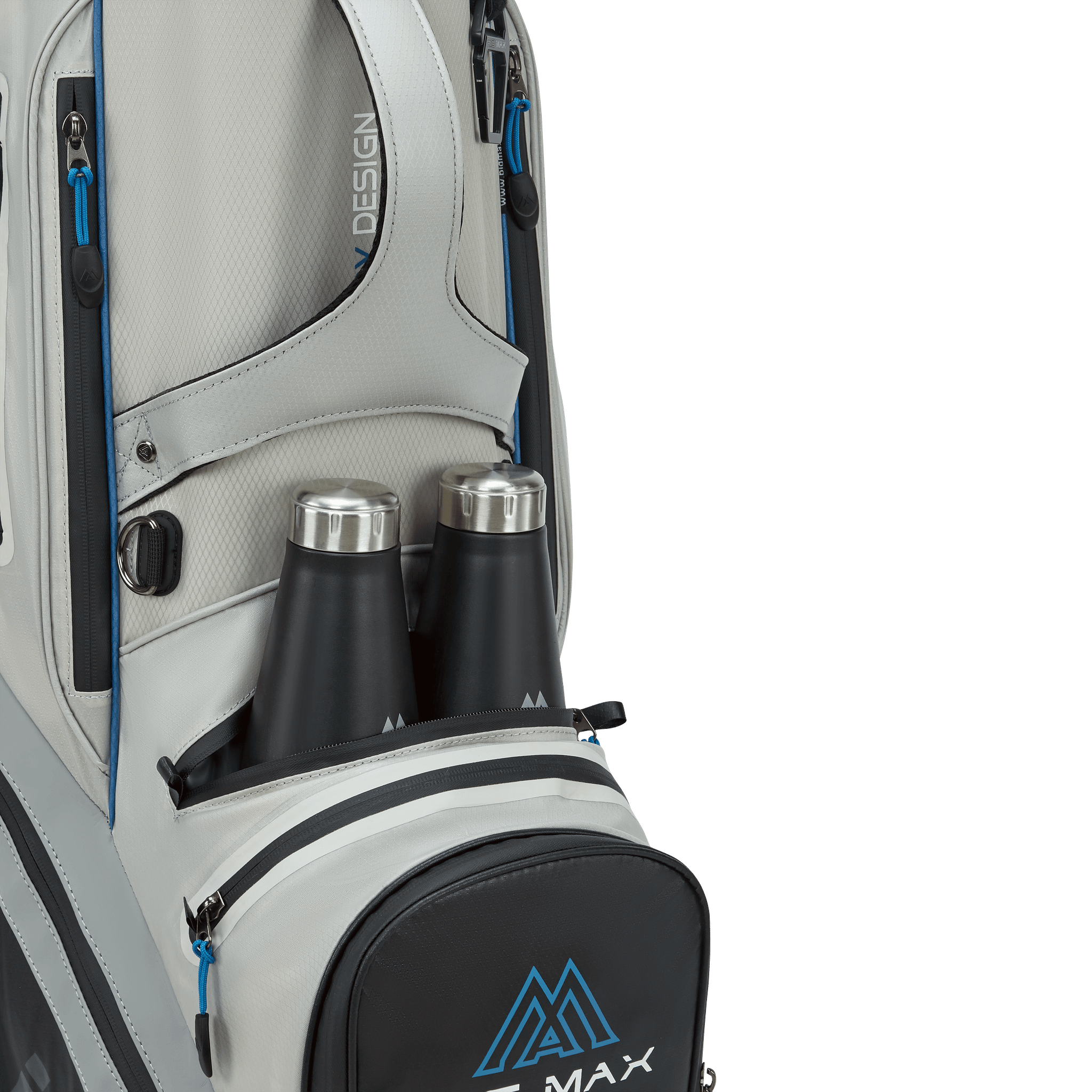 Big Max Dri Lite Tour 2 Golf Bag - Black / Off White / Blue