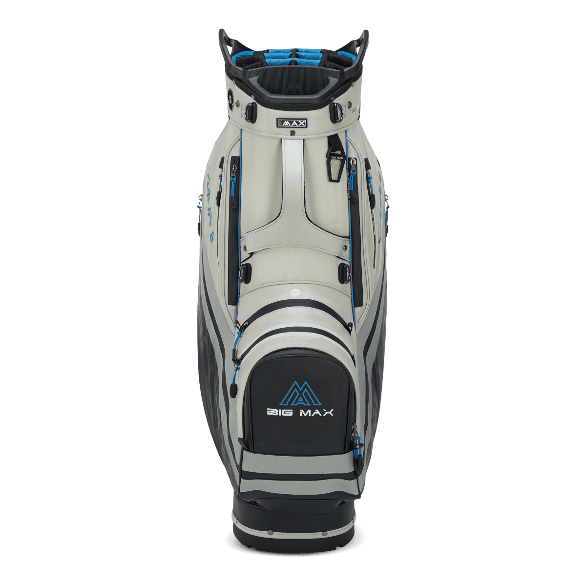 Big Max Dri Lite Tour 2 Golf Bag - Black / Off White / Blue - Big Max