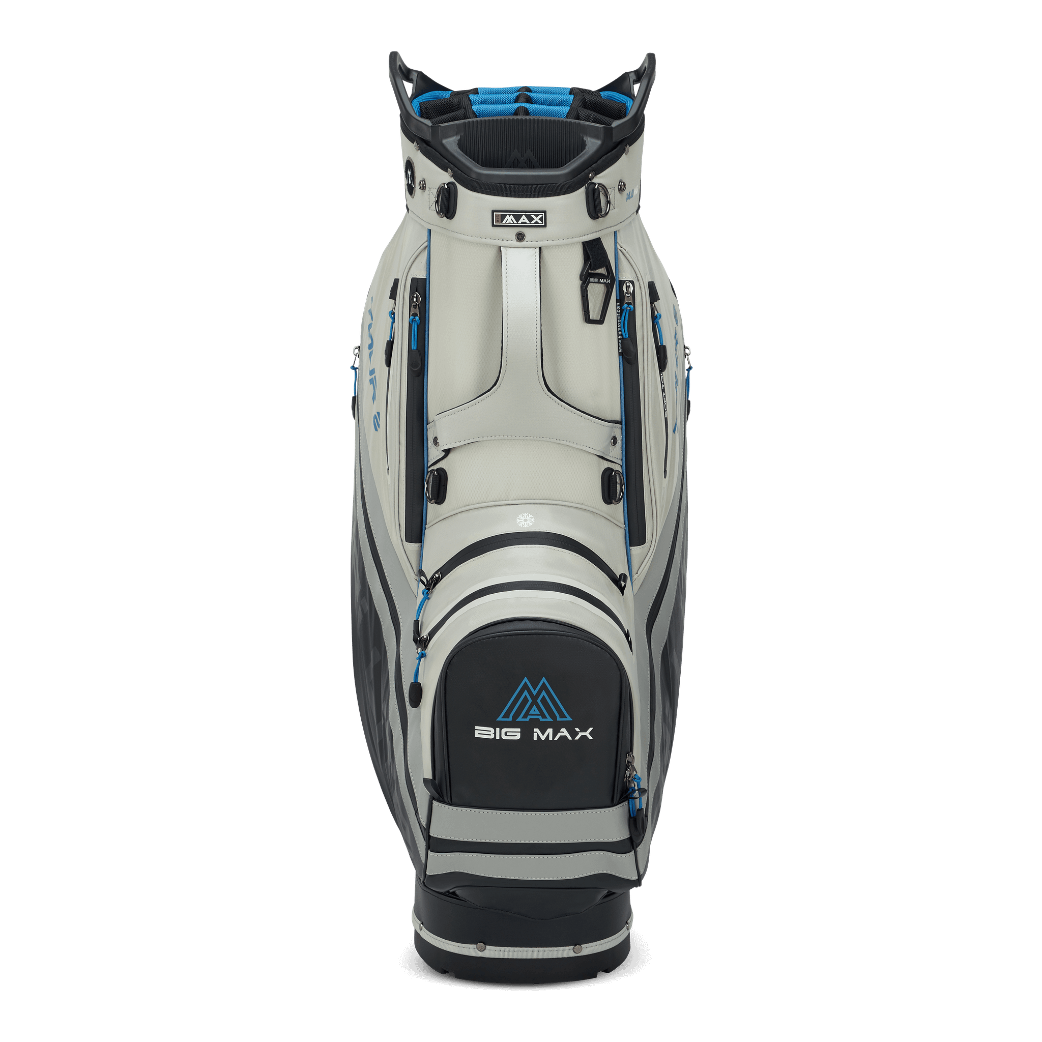 Big Max Dri Lite Tour 2 Golf Bag - Black / Off White / Blue
