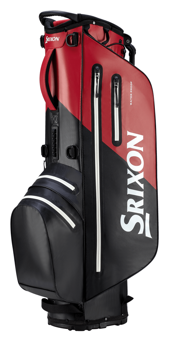 Srixon Weatherproof Stand Bag 2026 - Black / Red - Srixon