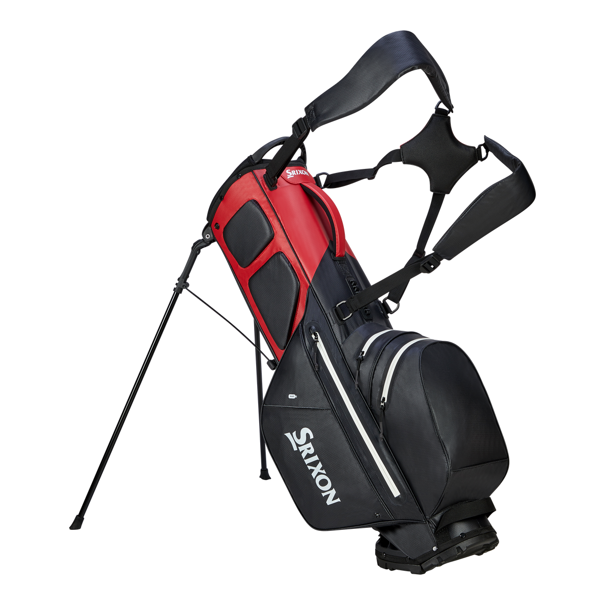 Srixon Weatherproof Stand Bag 2026 - Black / Red