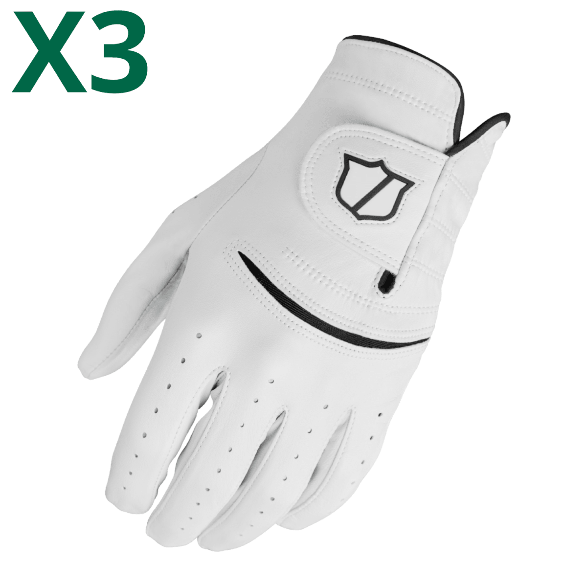 Wilson Staff Model Golf Glove (3 Glove Bundle) - Wilson