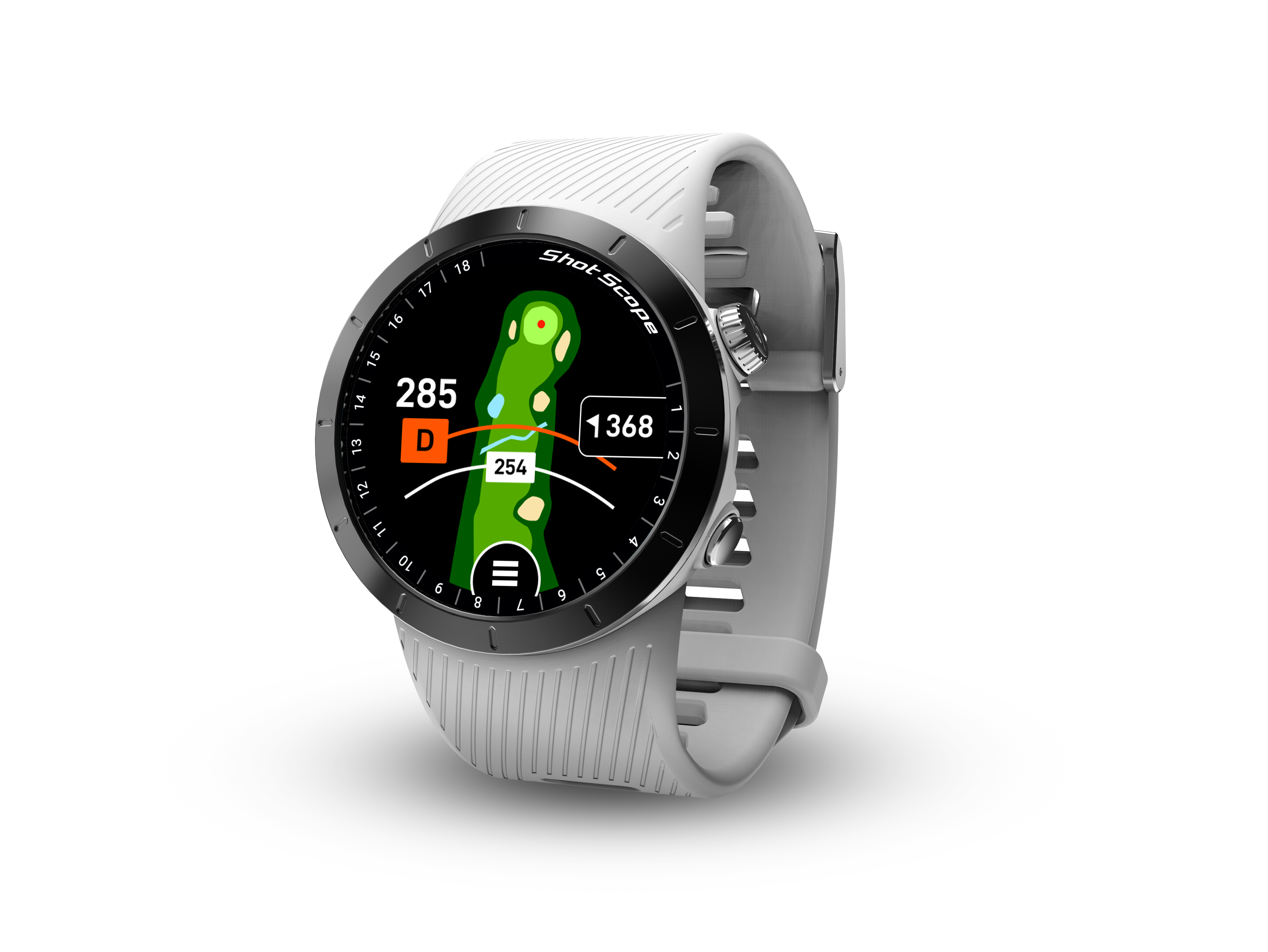 Shot Scope X5 Prestige White Golf GPS Watch